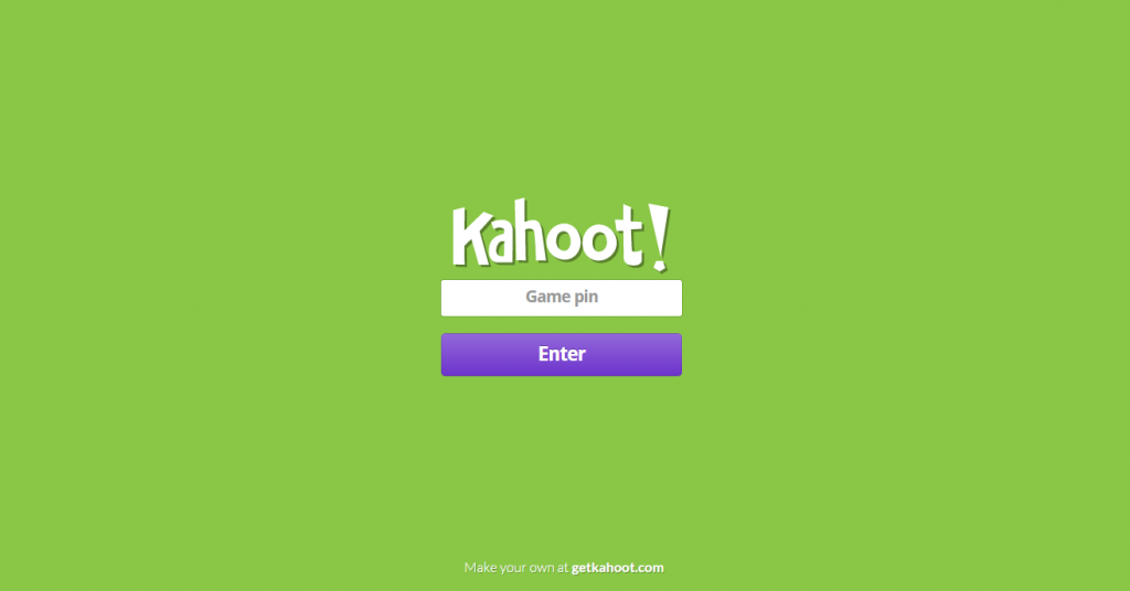 Kahoot_it Screenshot