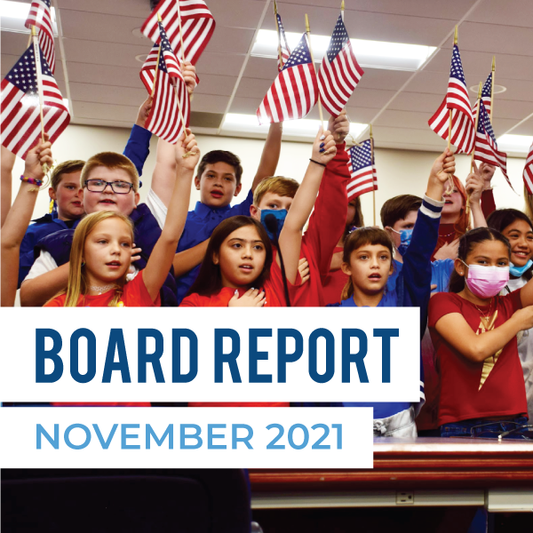 November 2021 Board Report