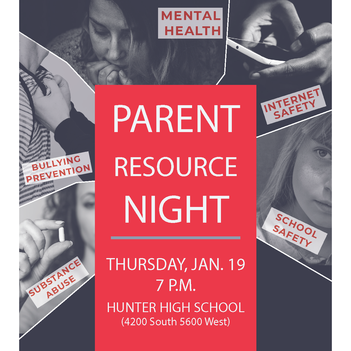 Parent Resource Night at Hunter High