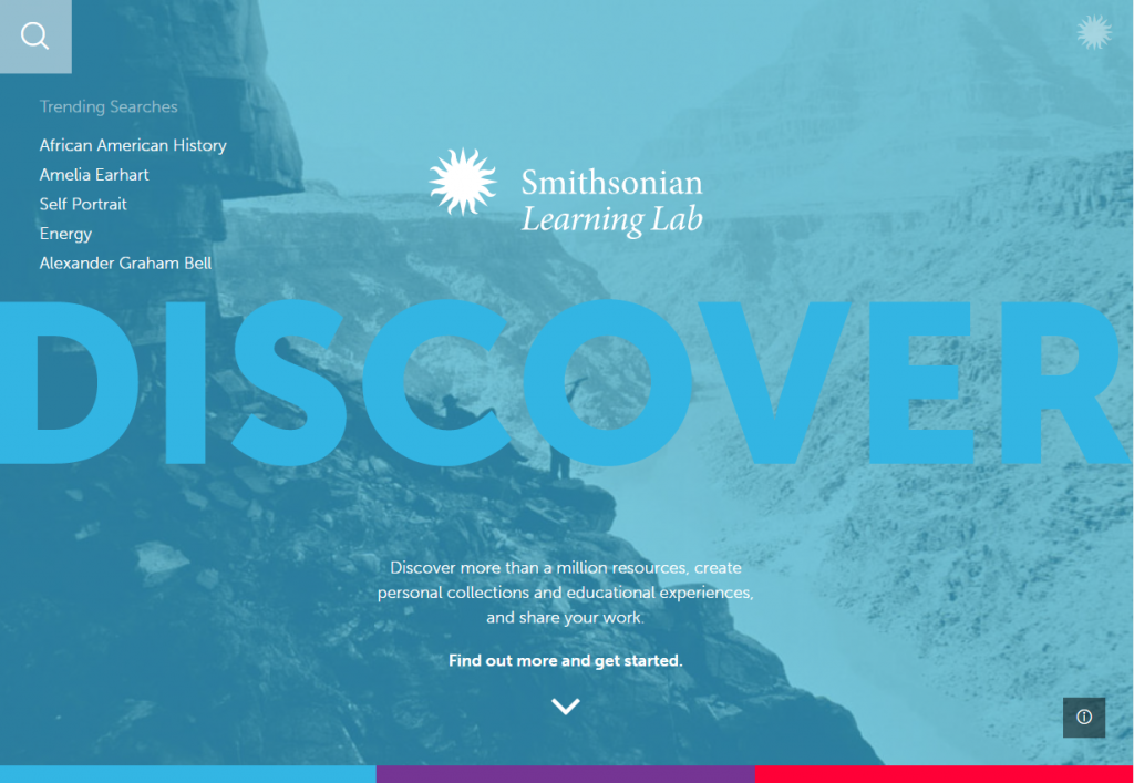 Smithsonian Learning Lab - Discover Screenshot