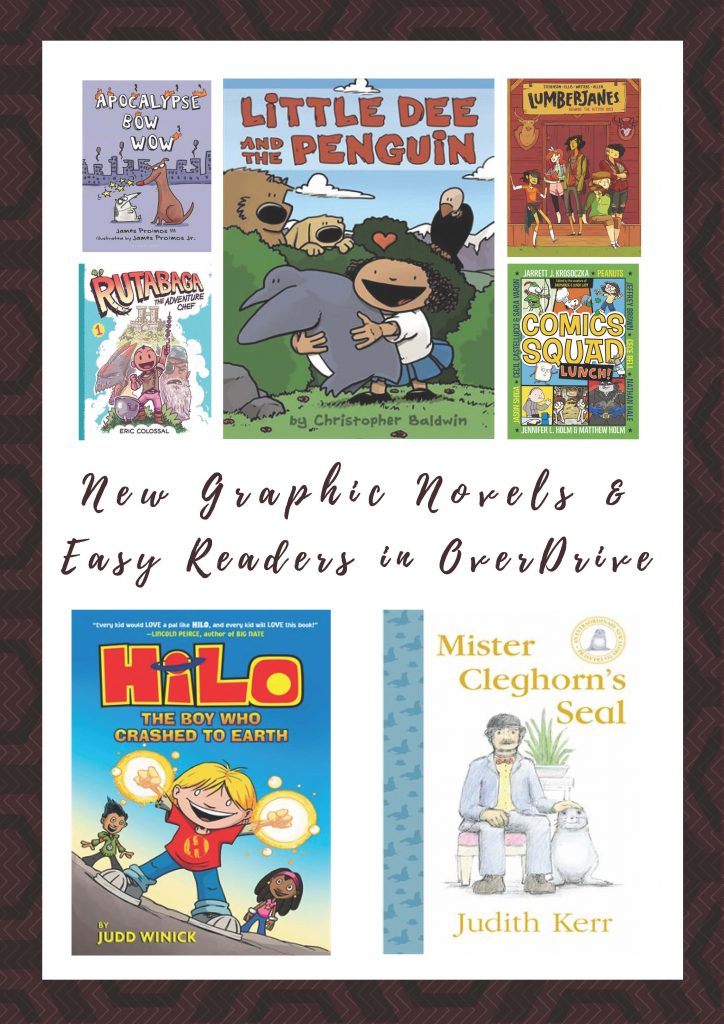 Poster - New Children's Graphic Novels and Easy Readers in OverDrive Fall 2016