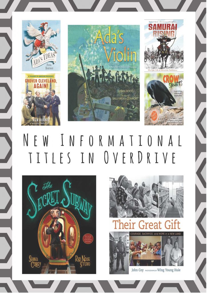 Poster - New Children's Nonfiction Titles in OverDrive Fall 2016
