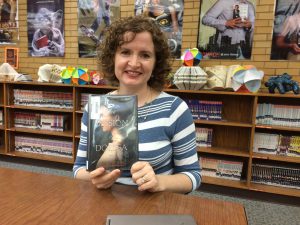 Author Julie Berry Visiting Kearns High School Library