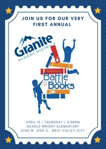 Battle of the Books Competition Poster