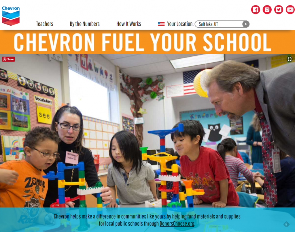 Chevron Fuel Your School Grants - Screenshot 2