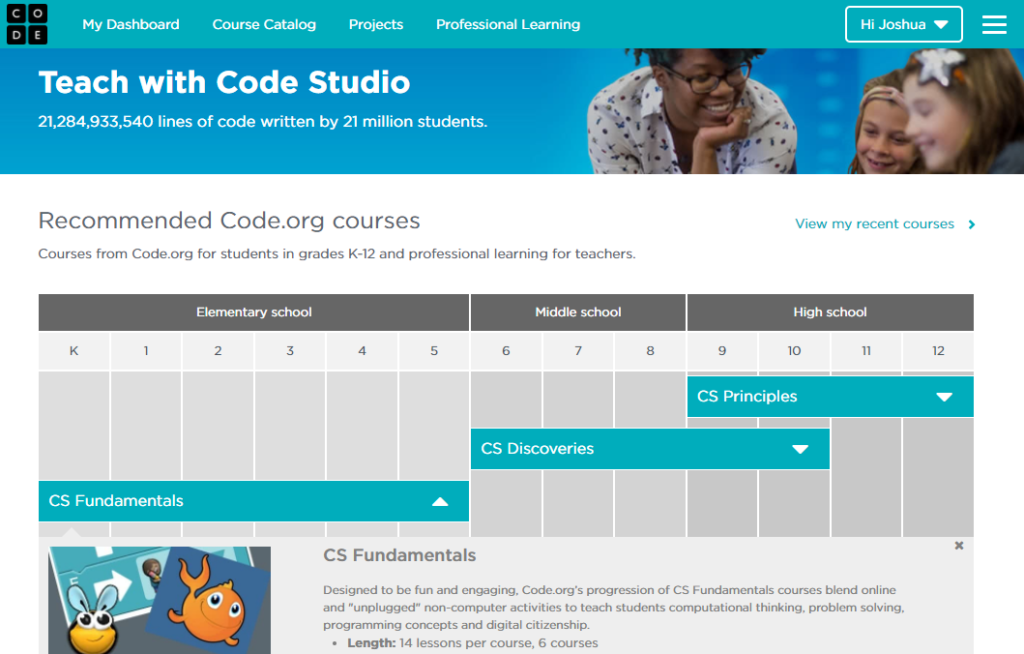 Code Studio - Screenshot