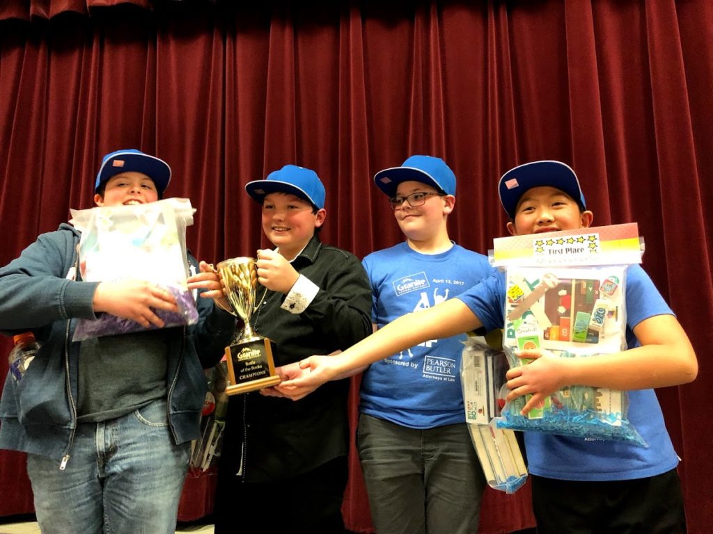 1st Place Winners: Golden Dragons, Truman Elementary