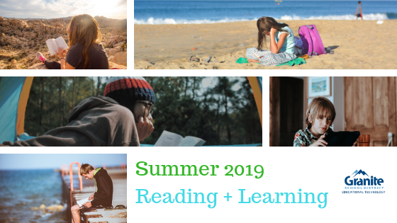 Granite EdTech Summer 2019 Reading and Learning Banner