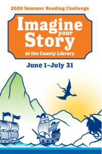 Imagine Your Story - Salt Lake County Library 2020 Summer Reading Challenge - Poster Image