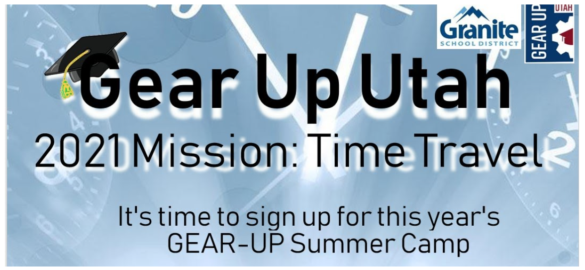 Gear Up Utah 2021 Summer Camp Signup - Header