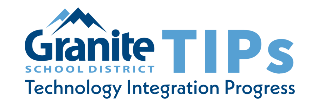 Granite School District Technology Integration Progress Program- Header Image