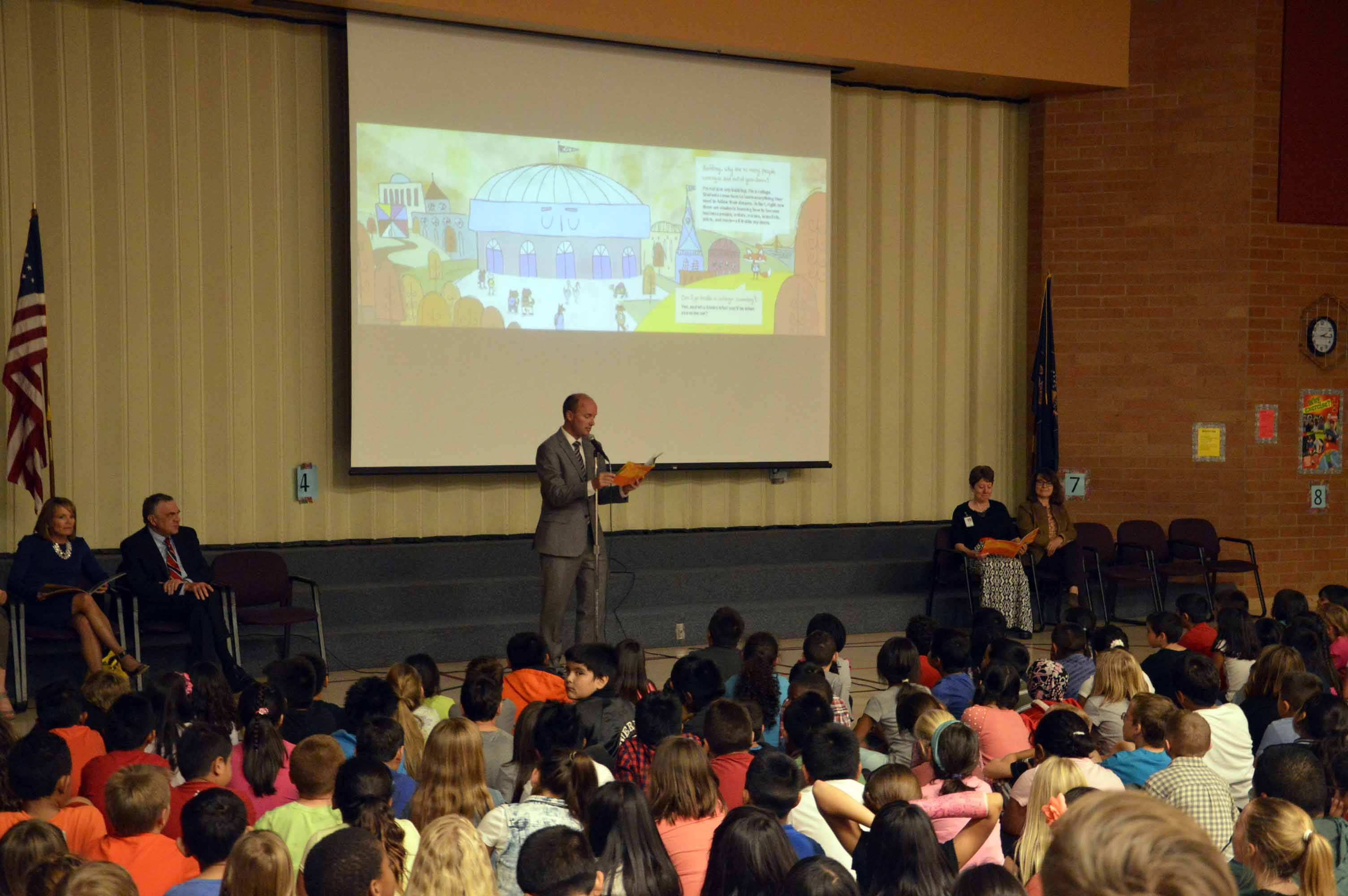 New book about preparing for college debuts at Beehive Elementary