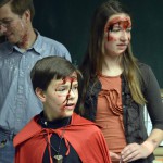 Photo of Mill Creek student receiving face paint
