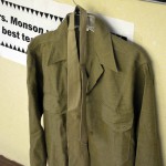 Photo of shirt from WWII soldier's suitcase