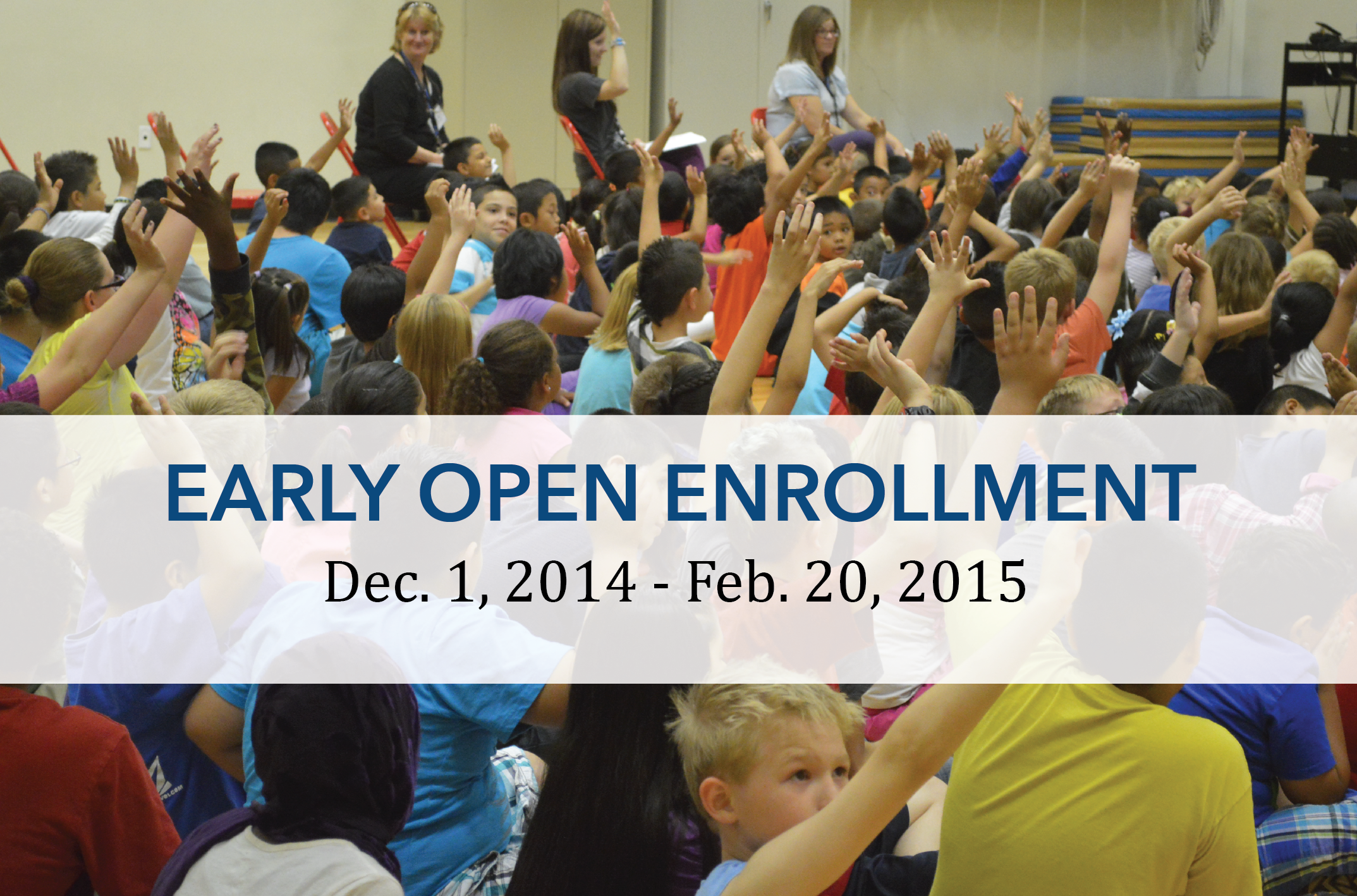 Early open enrollment period approaching