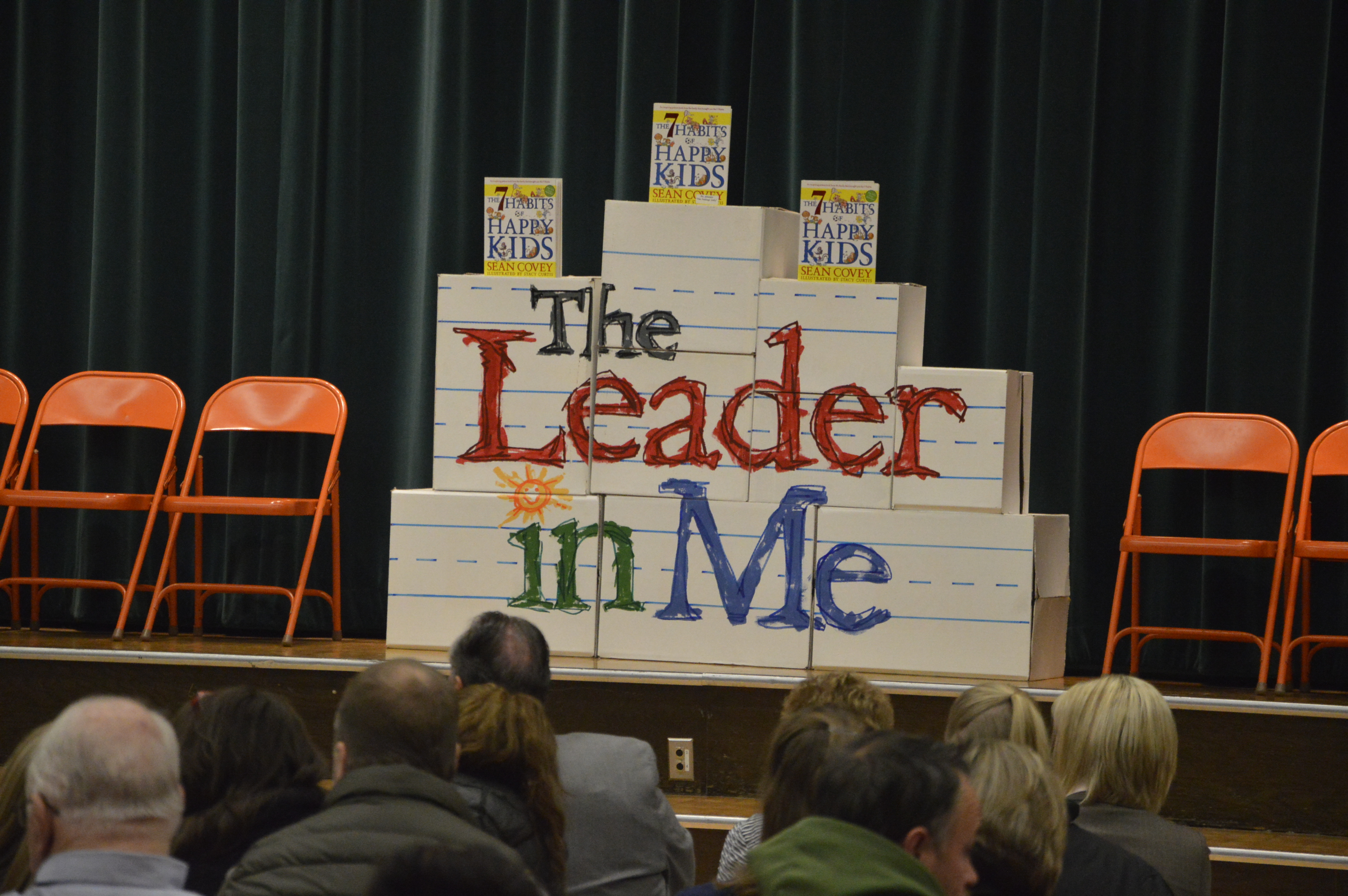 Student leaders take center stage to demonstrate ‘The Leader in Me’