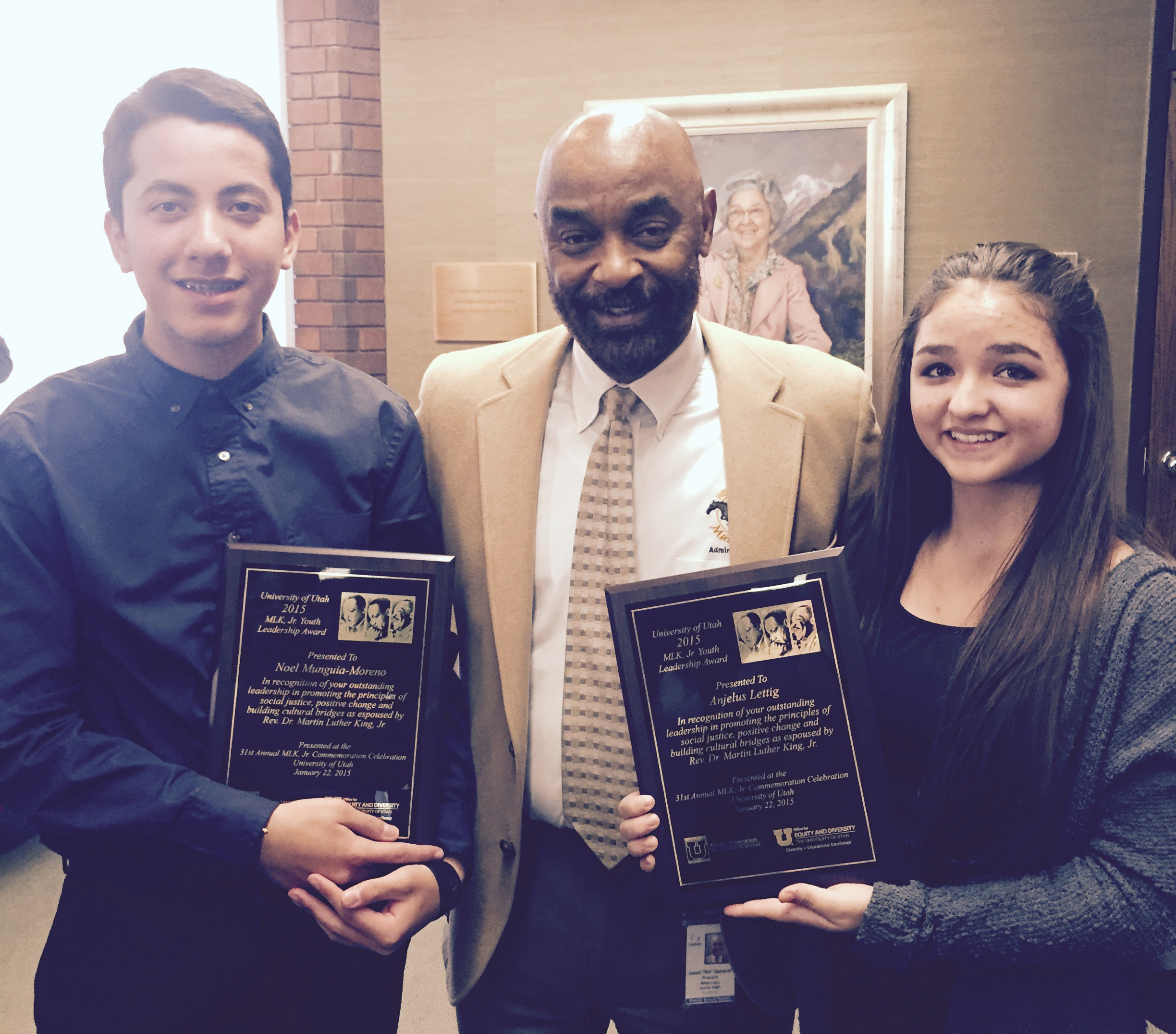 West Lake eighth-graders receive MLK Youth Leadership Award