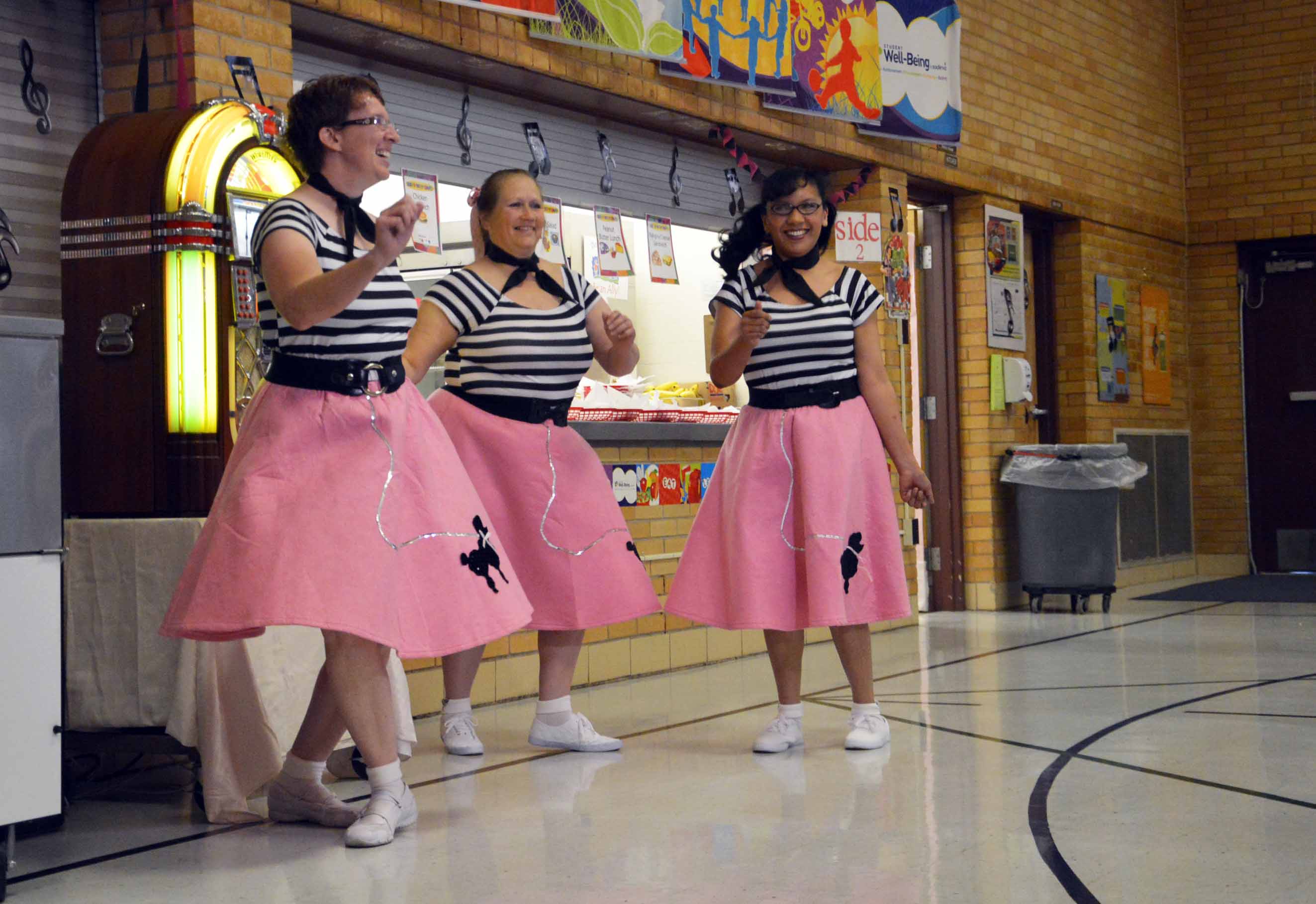 Photo Gallery: Lunch ladies rock the 50s