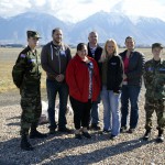 Photo of teachers at Provo Airport