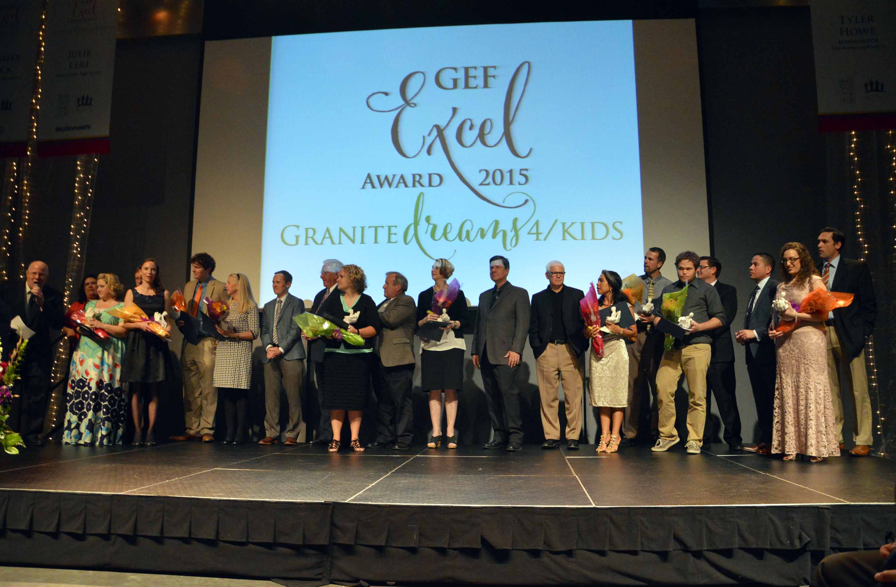 2015 Excel Educators honored at GEF Gala