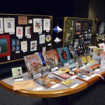 Photo of student artwork at Junior High Art Show