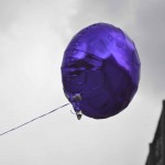 Photo of purple balloon