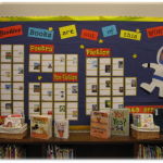 Photo of Rolling Meadows Elementary library display