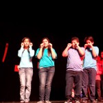 Photo of Westbrook Elementary students performing opera