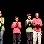 Photo of Westbrook Elementary students performing opera