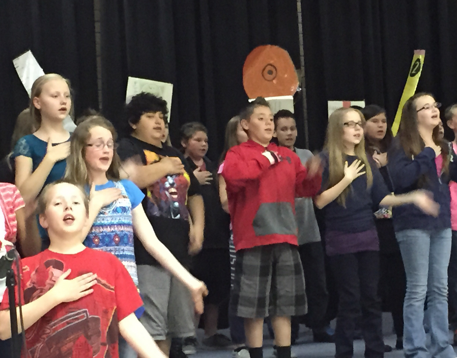 Westbrook Elementary students write, perform anti-bullying opera