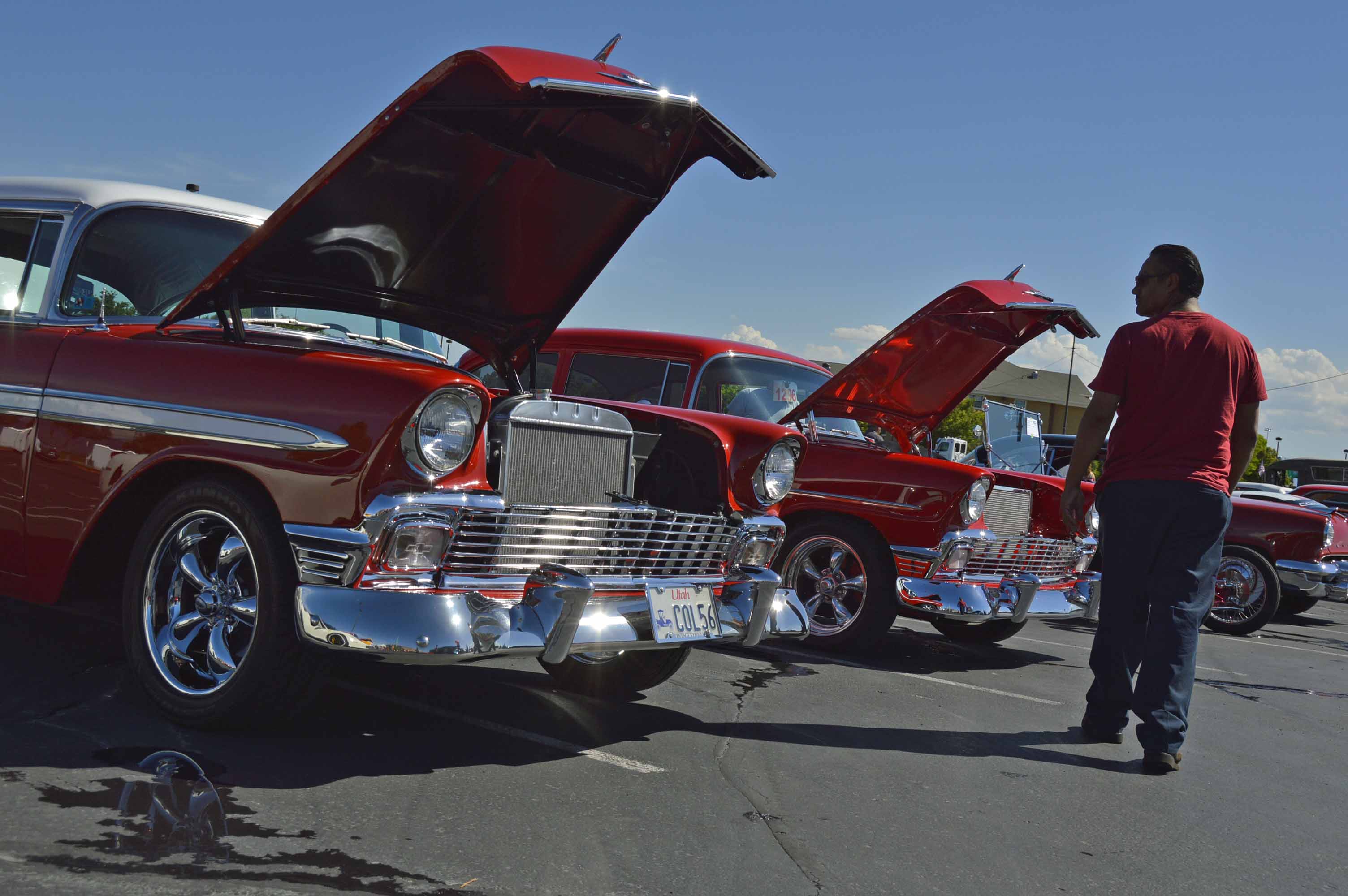 Photo Gallery: Colossal car show benefits Stansbury Elementary