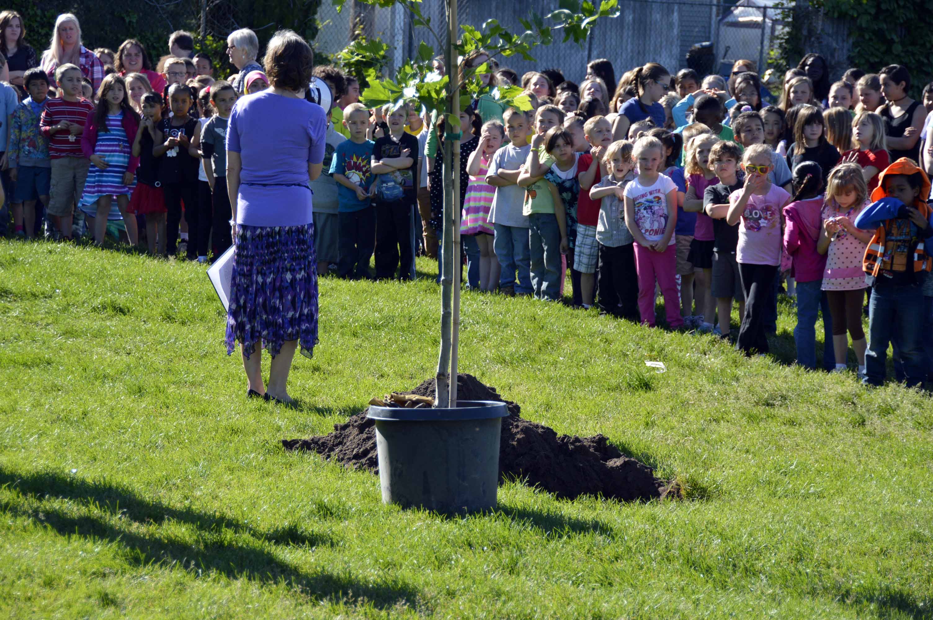 Mill Creek Elementary honors late teacher with new trees