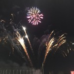 Photo of fireworks above Granger High