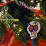 Photo of decorated tree inside Granite Education Center