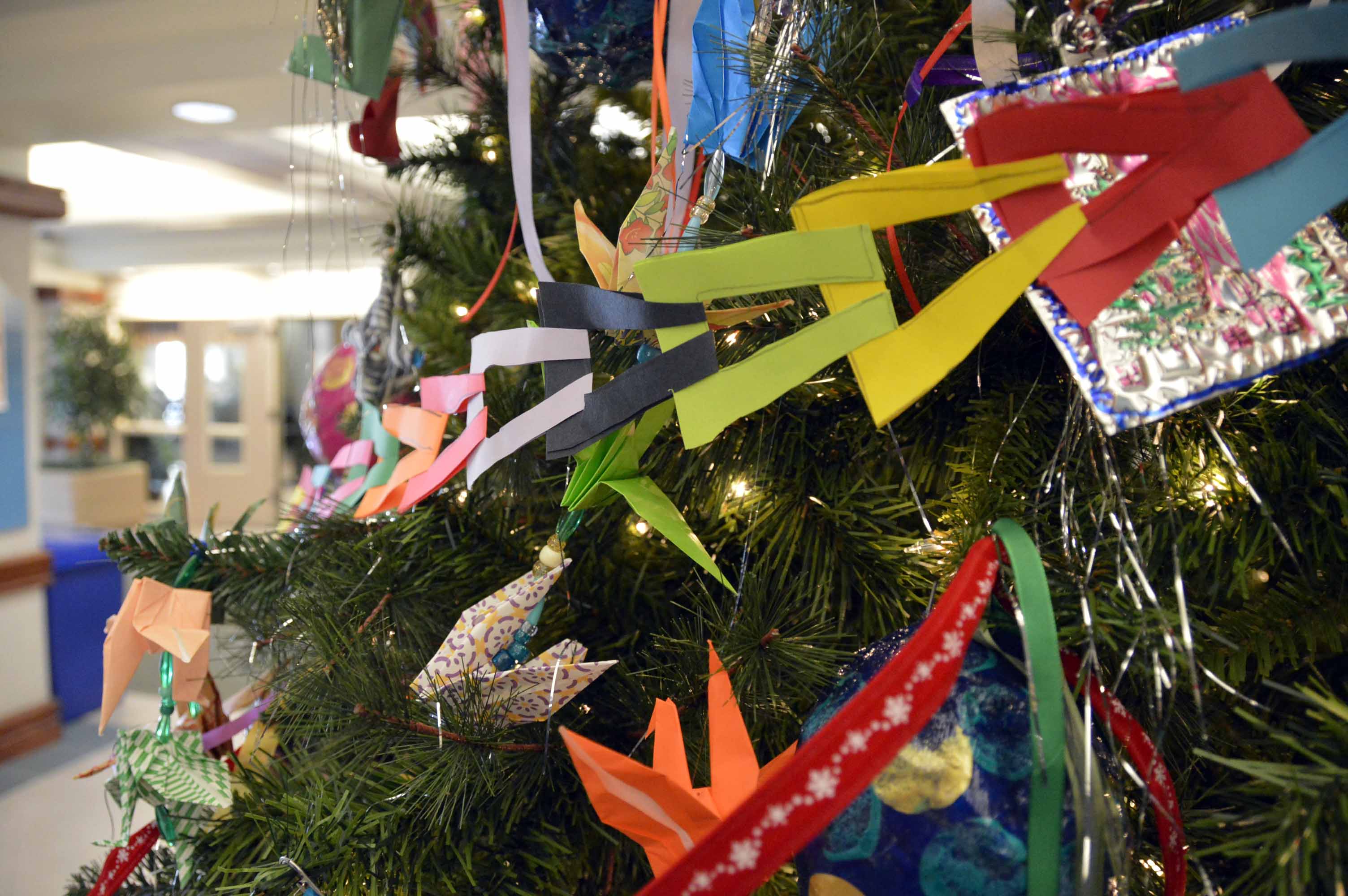 Photos: Handcrafted ornaments adorn Wilson Elementary ‘diversitree’