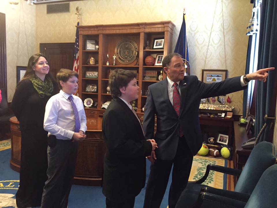 Matheson Jr. High brothers invited to meet with Governor Herbert