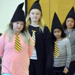 Photo of Oquirrh Hills students dressed as book characters