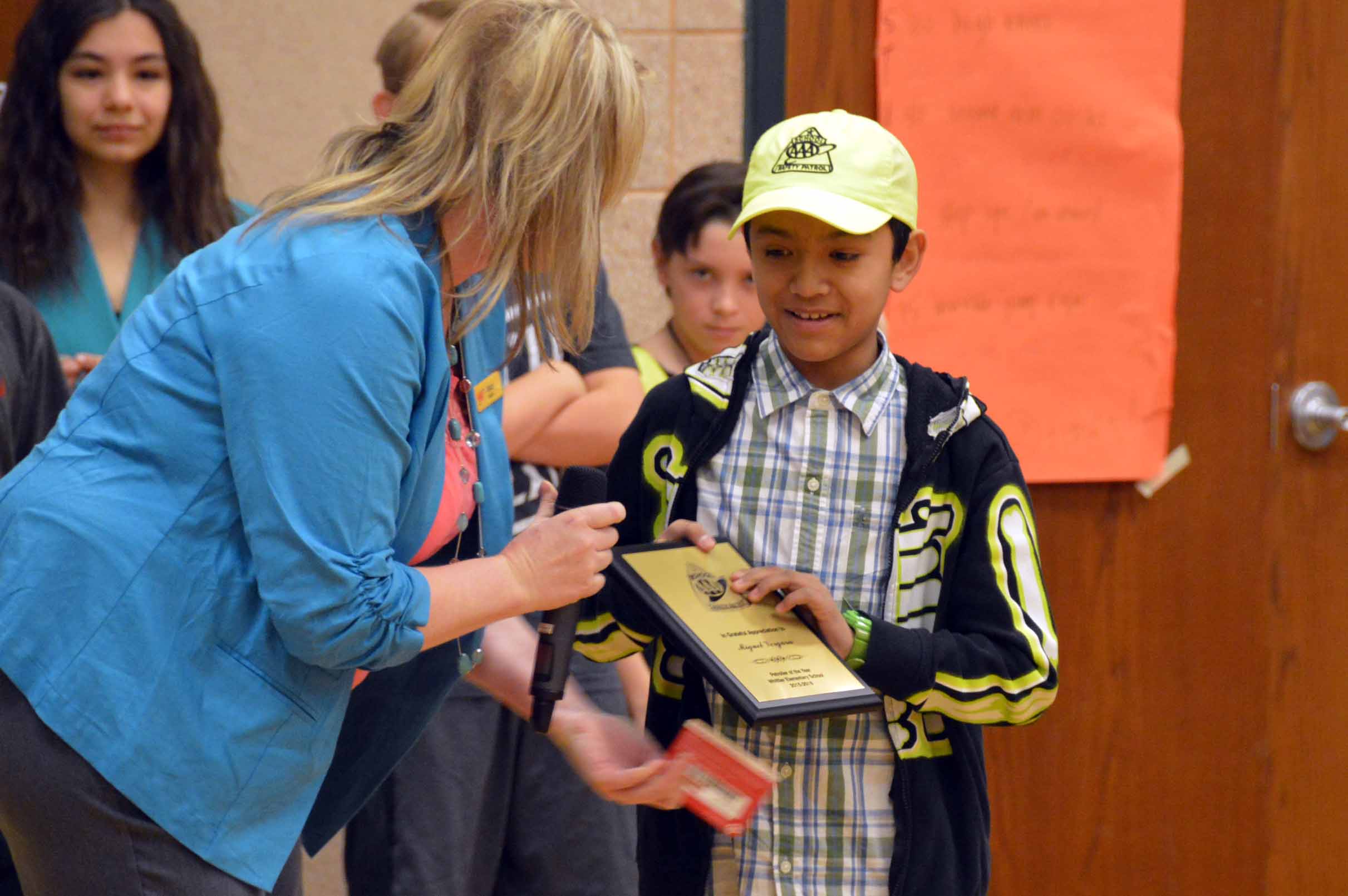 Whittier Elementary student named AAA Safety Patroller of the Year