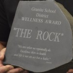 Photo of 'The Rock' Wellness trophy