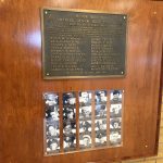 WWII bronze plaque at Granite Park Jr. High