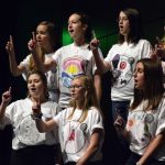 Olympus High students perform a song number