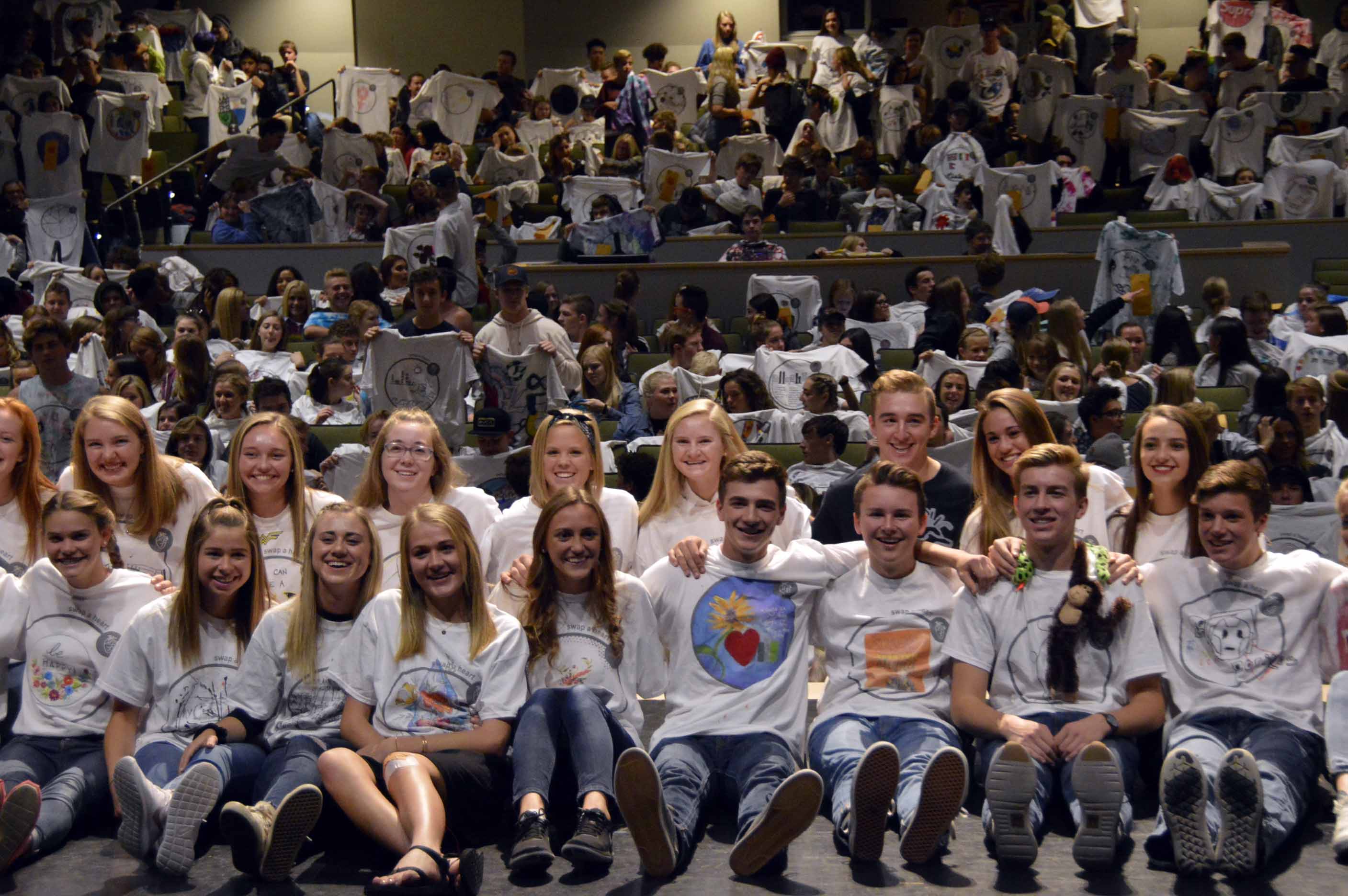 Olympus High students swap shirts in the name of school unity