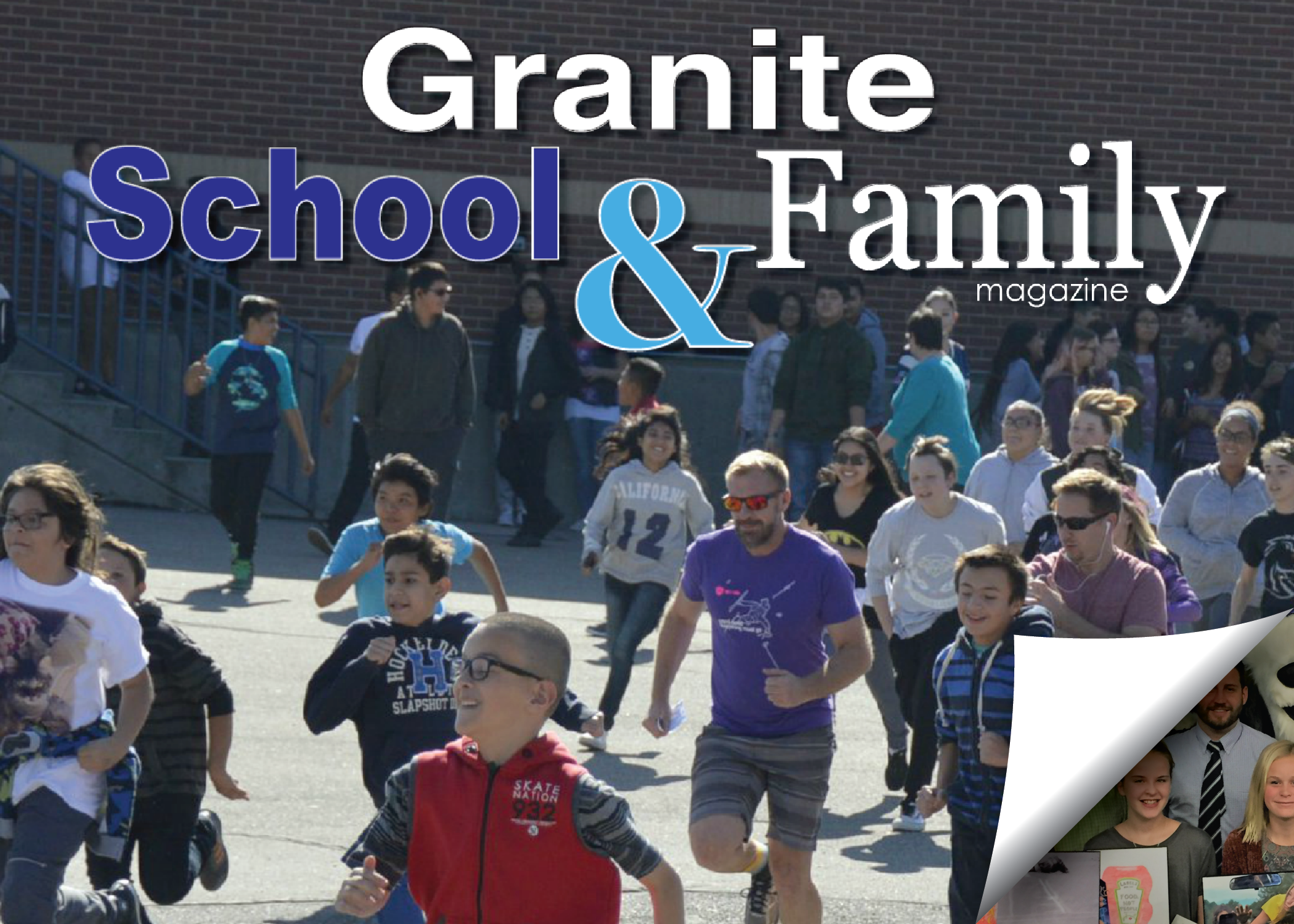 Digital flip-book of Granite School & Family Magazine winter issue
