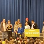 Elk Run teacher honored with Excel Award during assembly