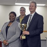 Bennion Jr High administrators and faculty accept high MGP award