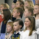 Cottonwood Elementary students sing at board meeting