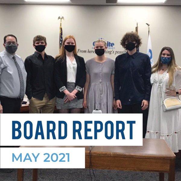 May 2021 Board Meeting Report
