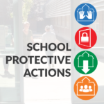 School Protective Actions icons