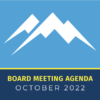 Board Meeting Agenda October 2022