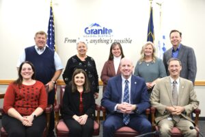 December 2022 Granite School Board members.